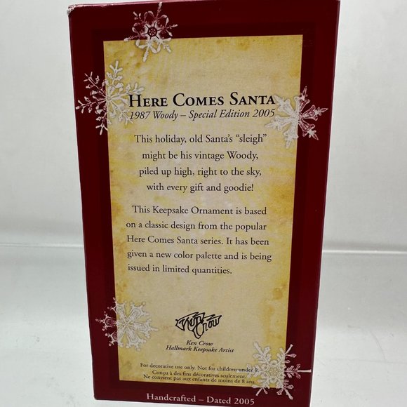 Hallmark Keepsake Ornament Here Comes Santa Series Special Edition 2005 - Picture 11 of 14